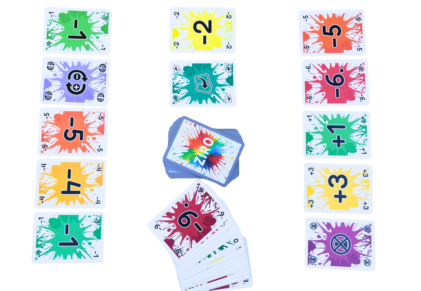 Ziro – Jeu de cartes familial rapide et amusant (2 à 8 joueurs)
