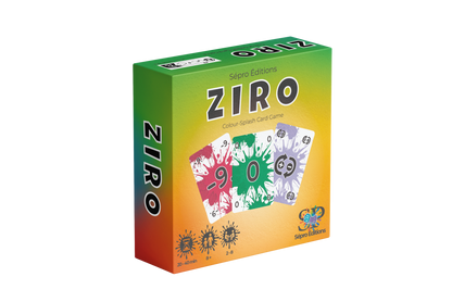 Ziro – Jeu de cartes familial rapide et amusant (2 à 8 joueurs)
